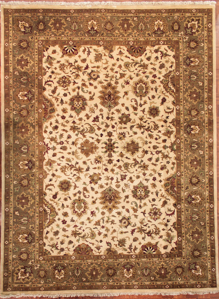 Indo Tabriz Grillo Oriental Rug Outlet and Care